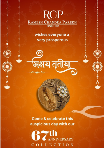 Celebrating Akshaya Tritiya with Ramesh Chandra Parekh Jewellers