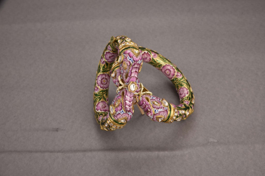 Sonam Gold Antique Bridal Bangles