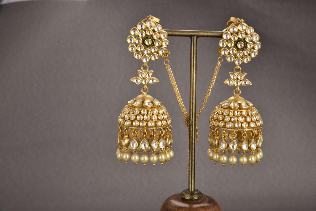 Aashvi Gold Kundan Bridal Necklace