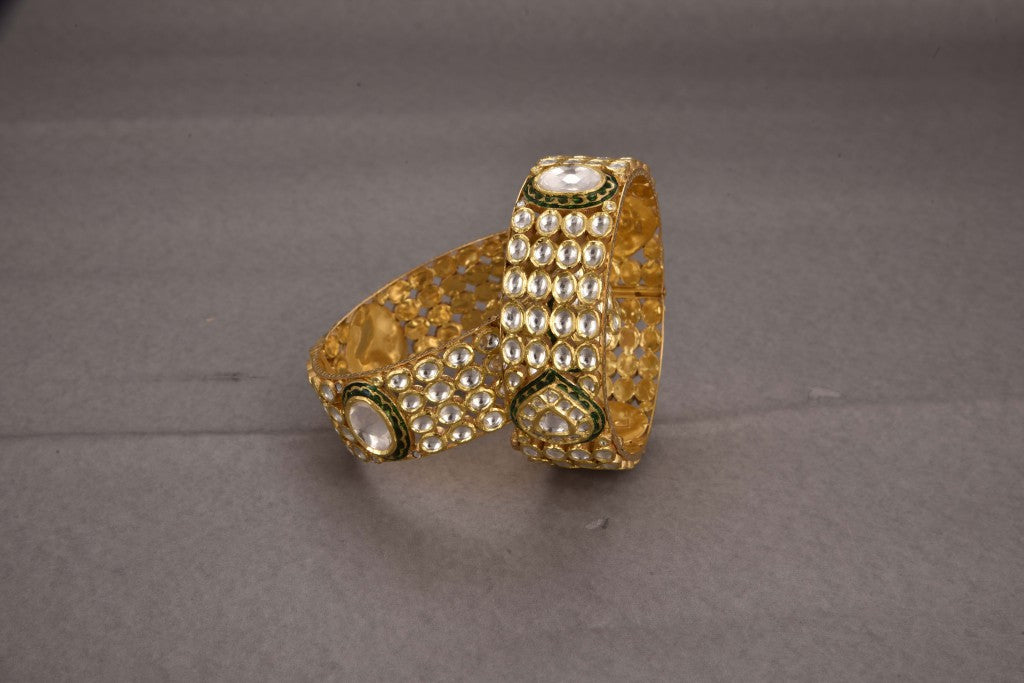 Biba Gold Antique Bridal Bangles