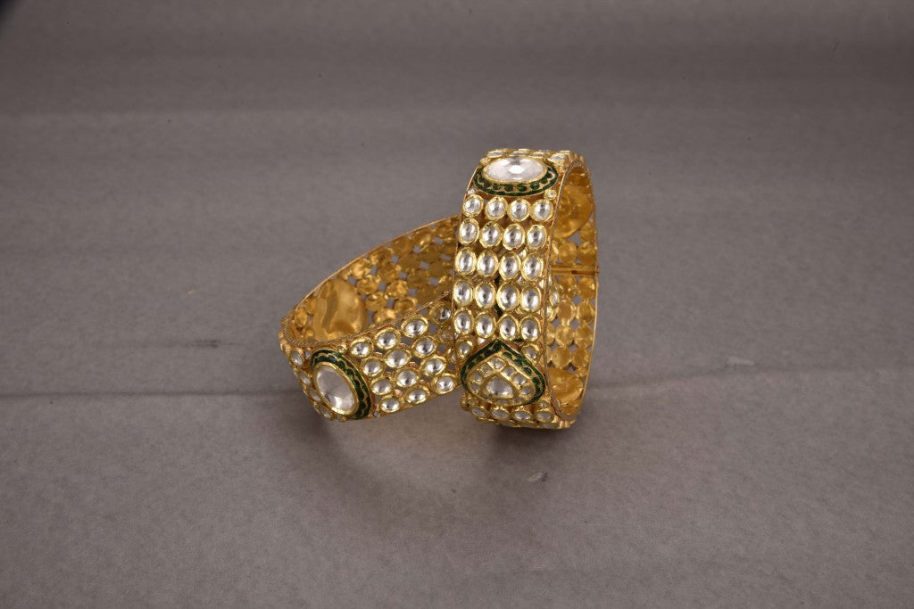 Biba Gold Antique Bridal Bangles