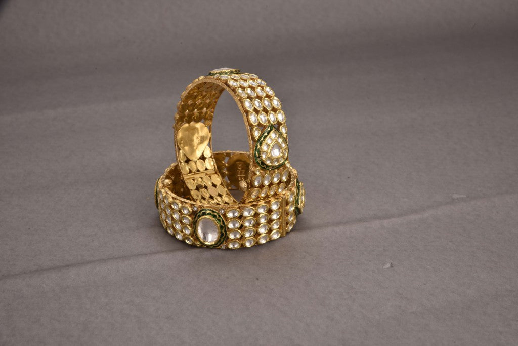 Biba Gold Antique Bridal Bangles