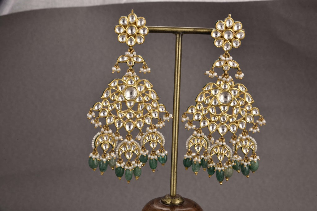 Diya Gold Kundan Bridal Necklace