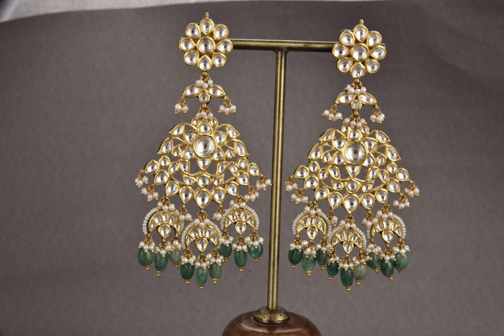 Diya Gold Kundan Bridal Necklace