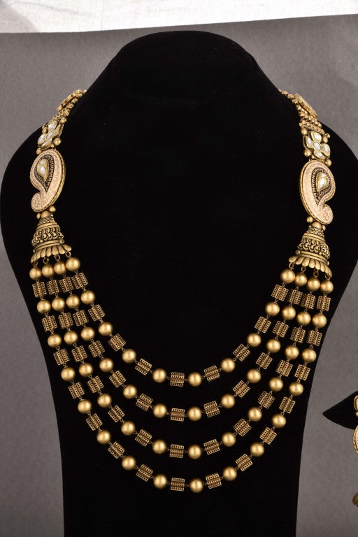 Shaya Gold Antique Bridal Necklace