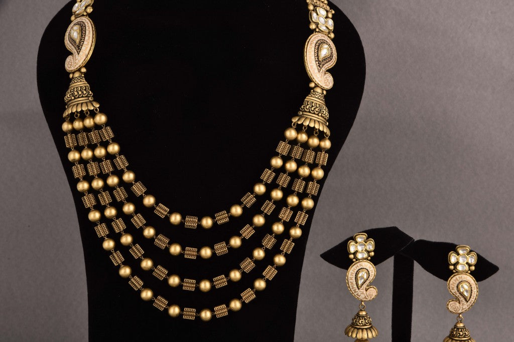 Shaya Gold Antique Bridal Necklace