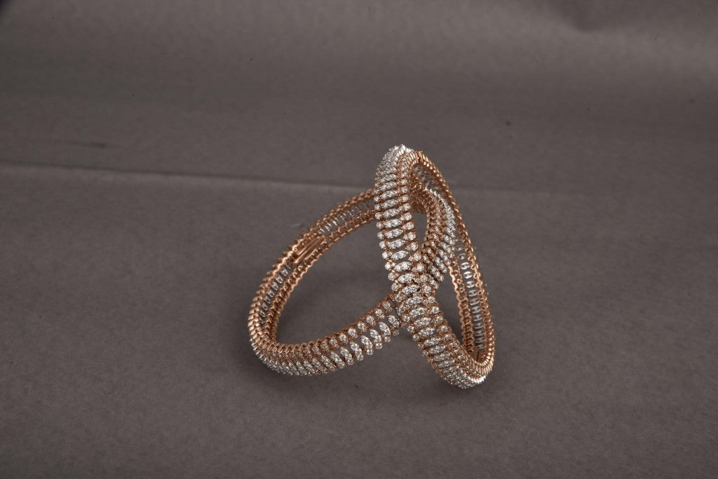 Myra Diamond Bangles