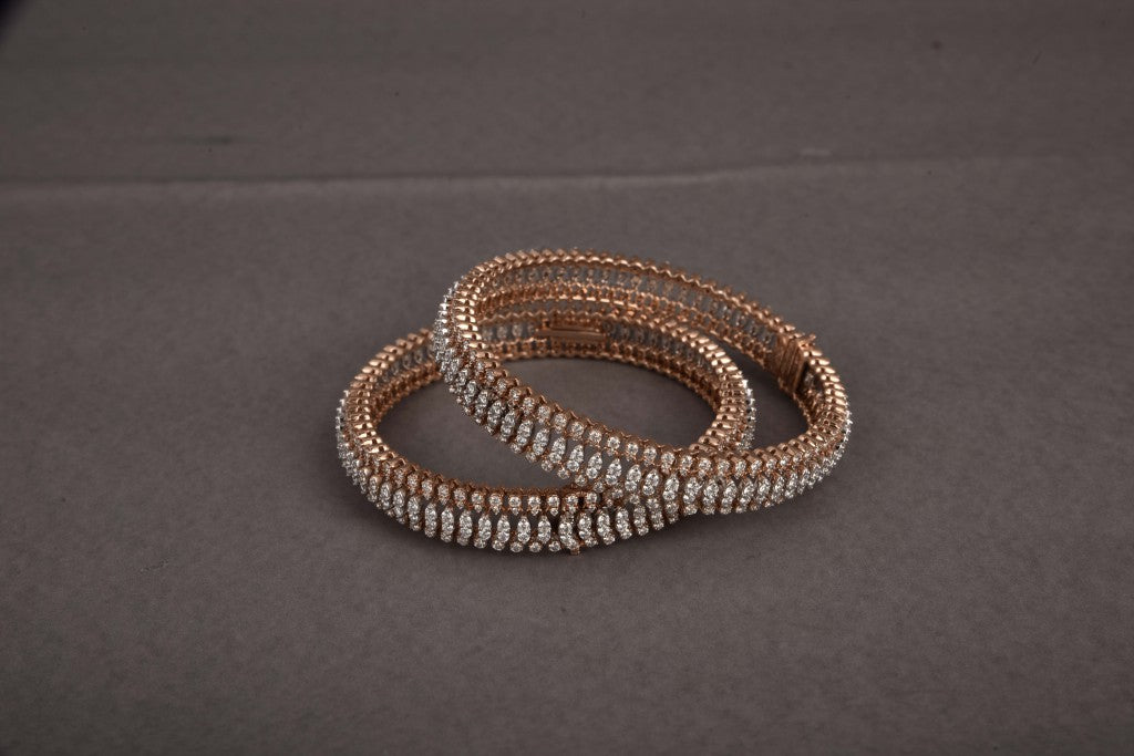 Myra Diamond Bangles