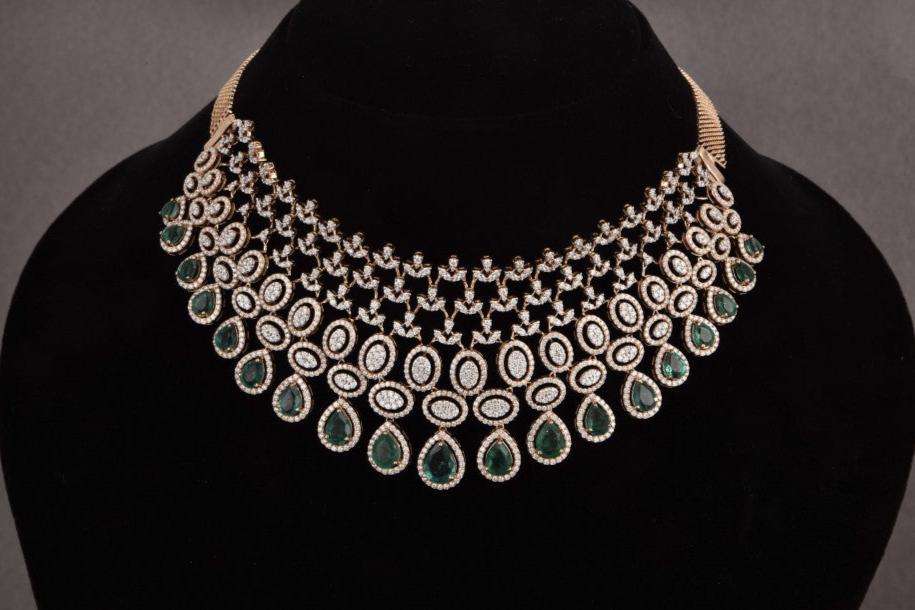 Shivaya Diamond Bridal Necklace
