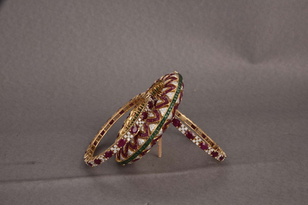 Nirvi Diamond Bridal Bangles