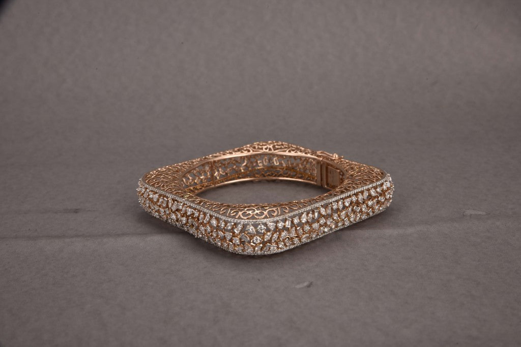 Nyra Diamond Bangles
