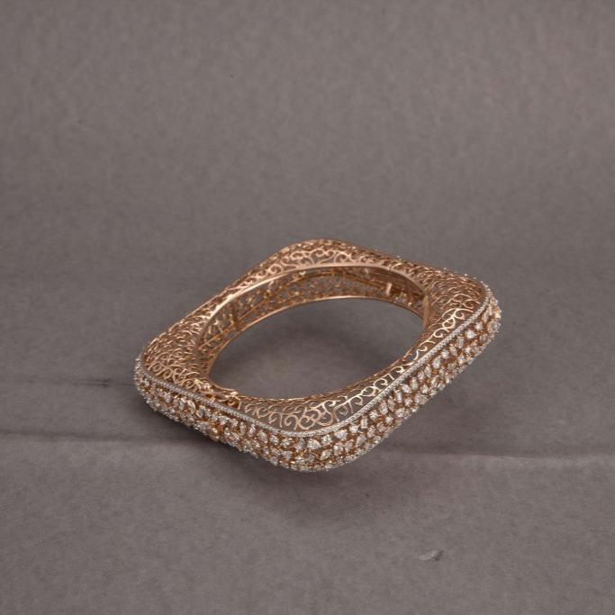 Nyra Diamond Bangles