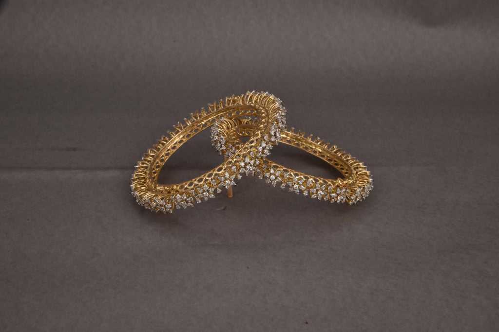 Meher Diamond Bangles