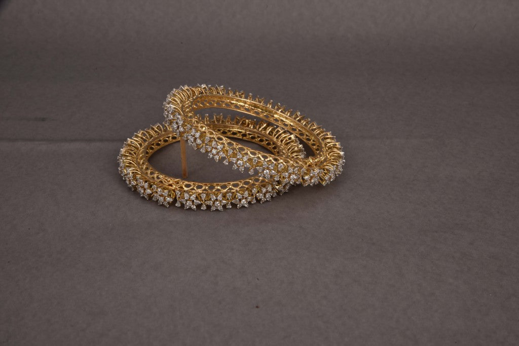 Meher Diamond Bangles