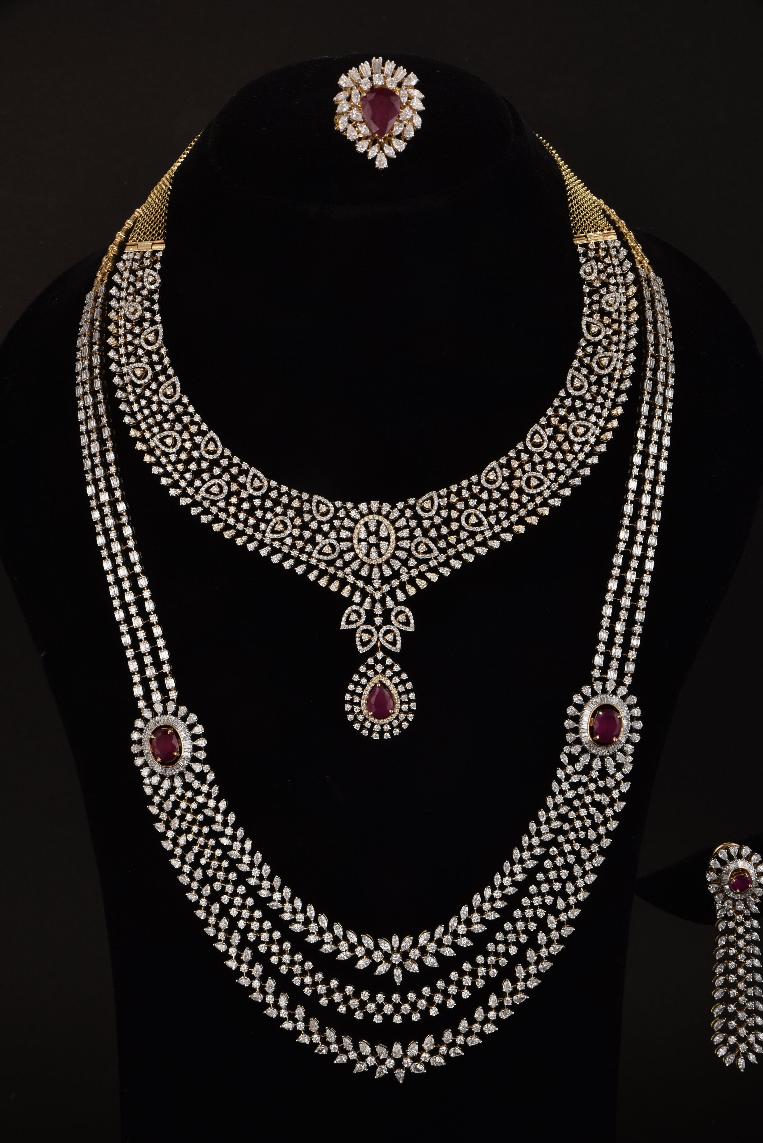 Yutika Diamond Bridal Necklace