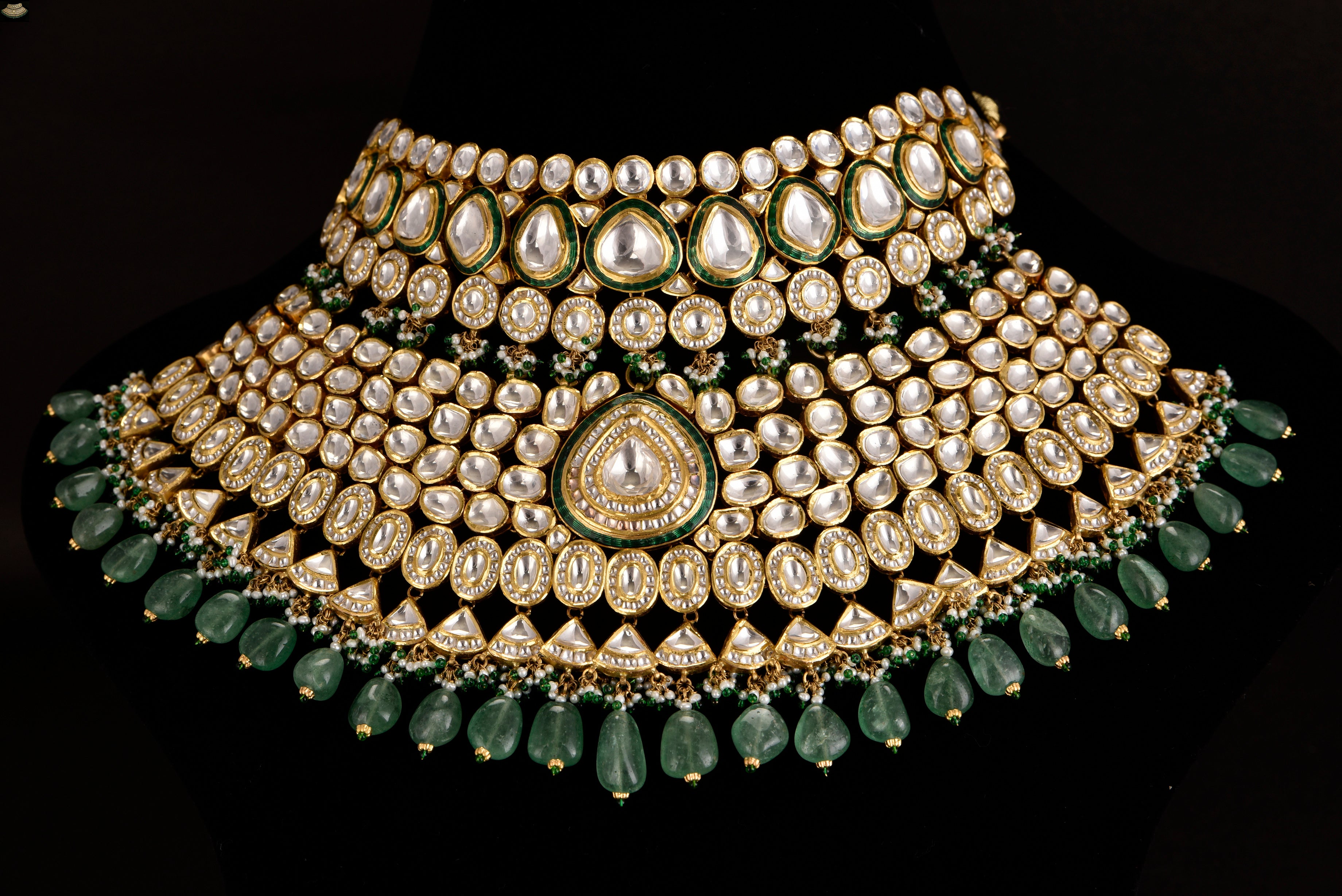 Saanchi Gold Kundan Bridal Necklace