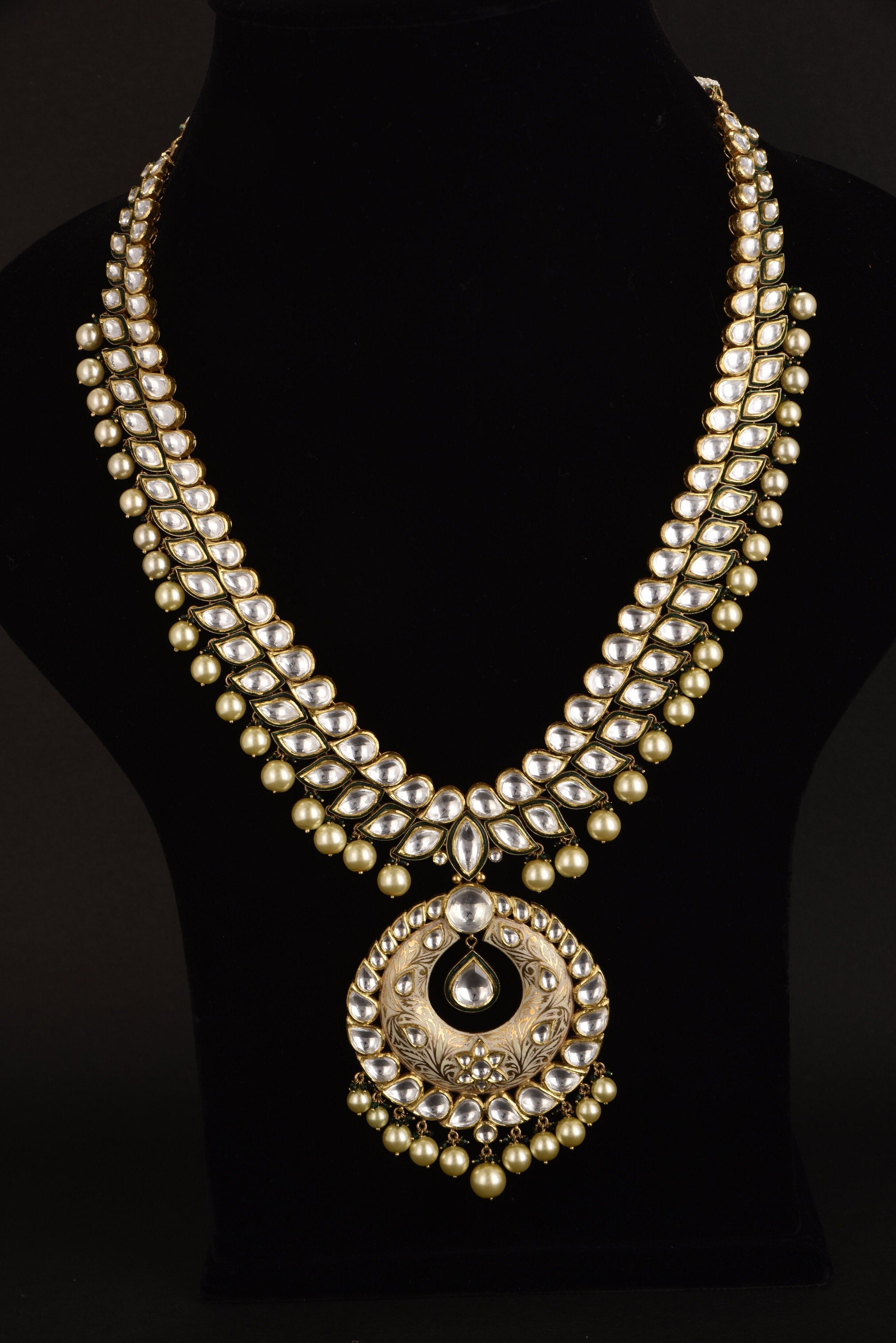 Mohini Gold Kundan Bridal Necklace