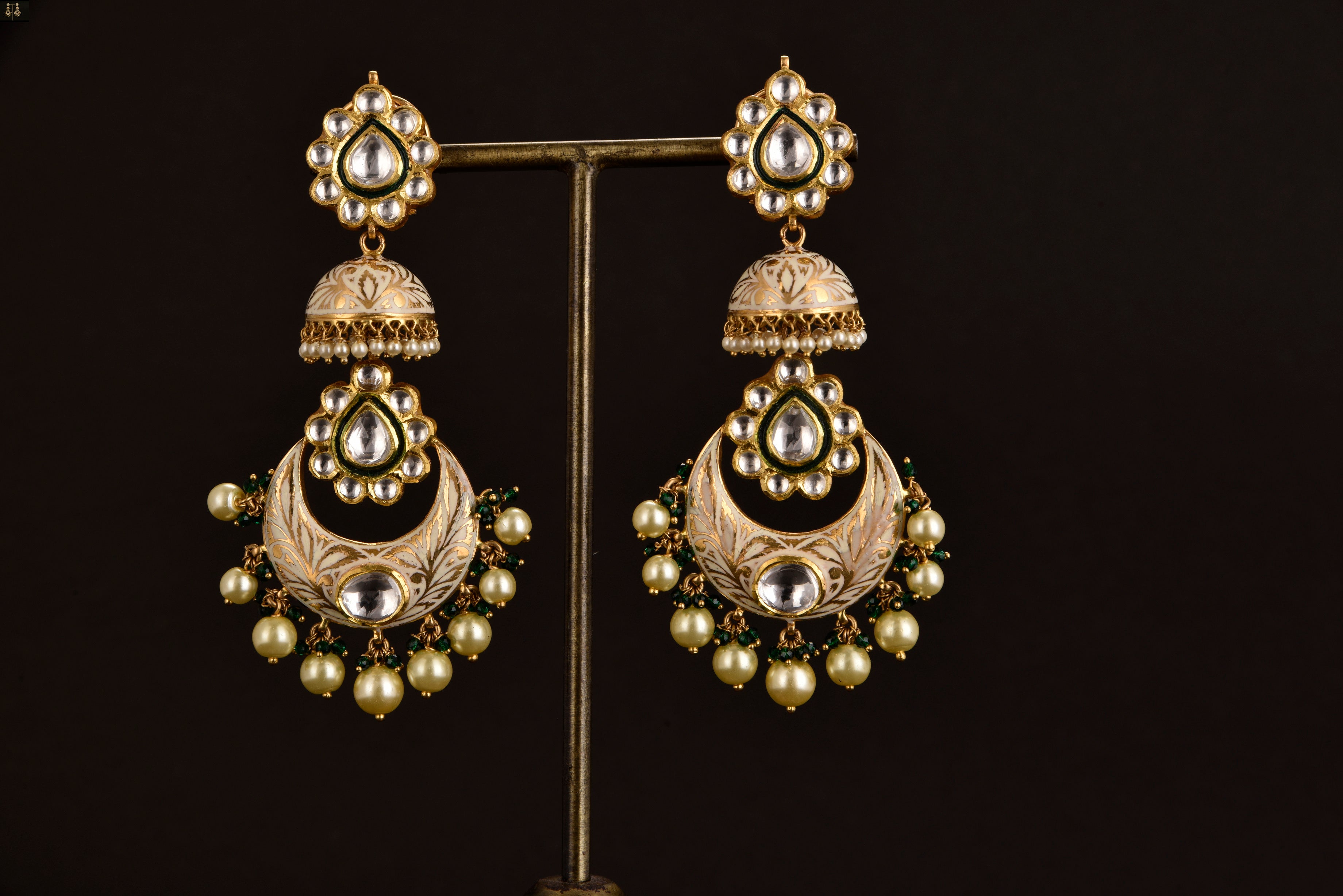 Mohini Gold Kundan Bridal Necklace
