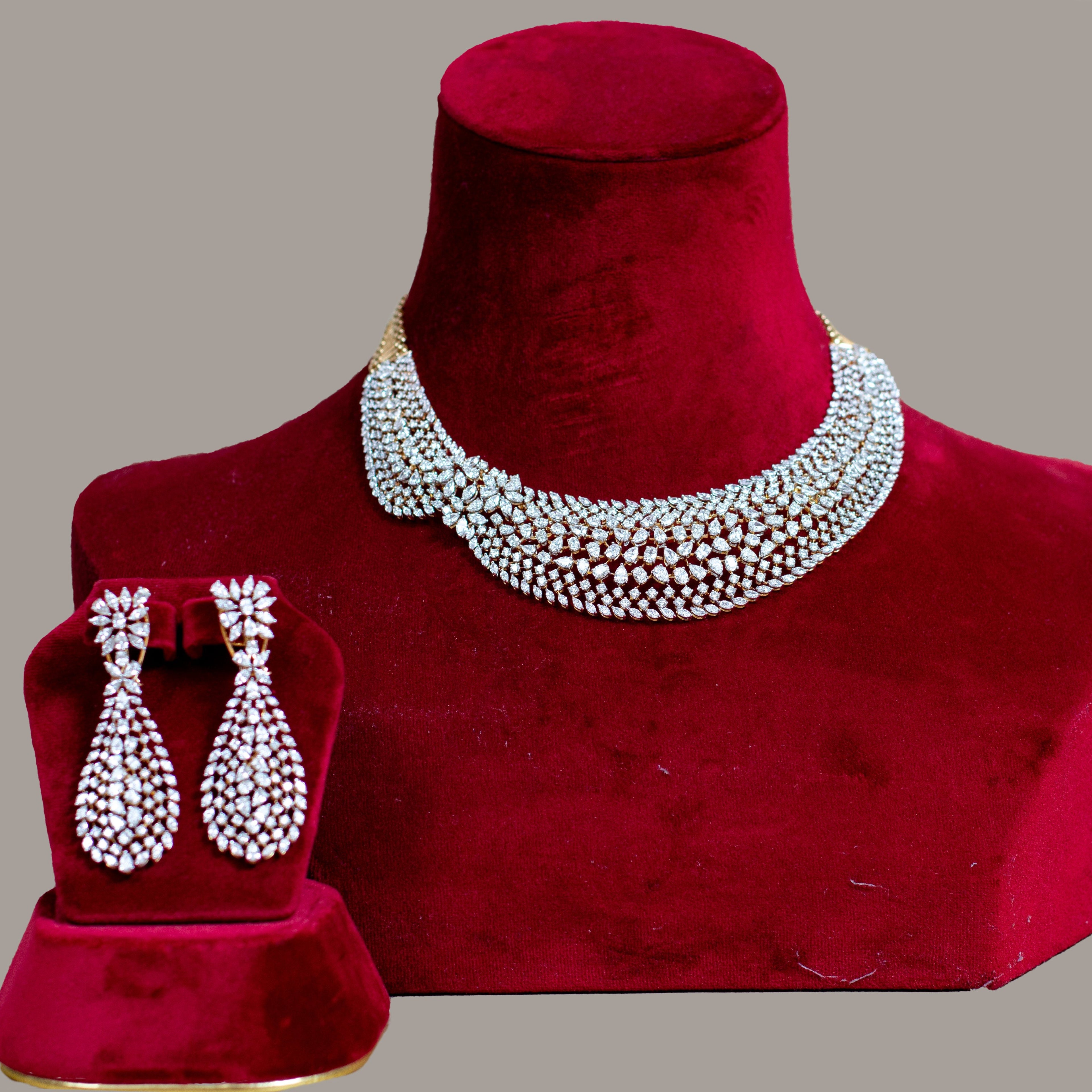 Amritha Diamond Bridal Necklace