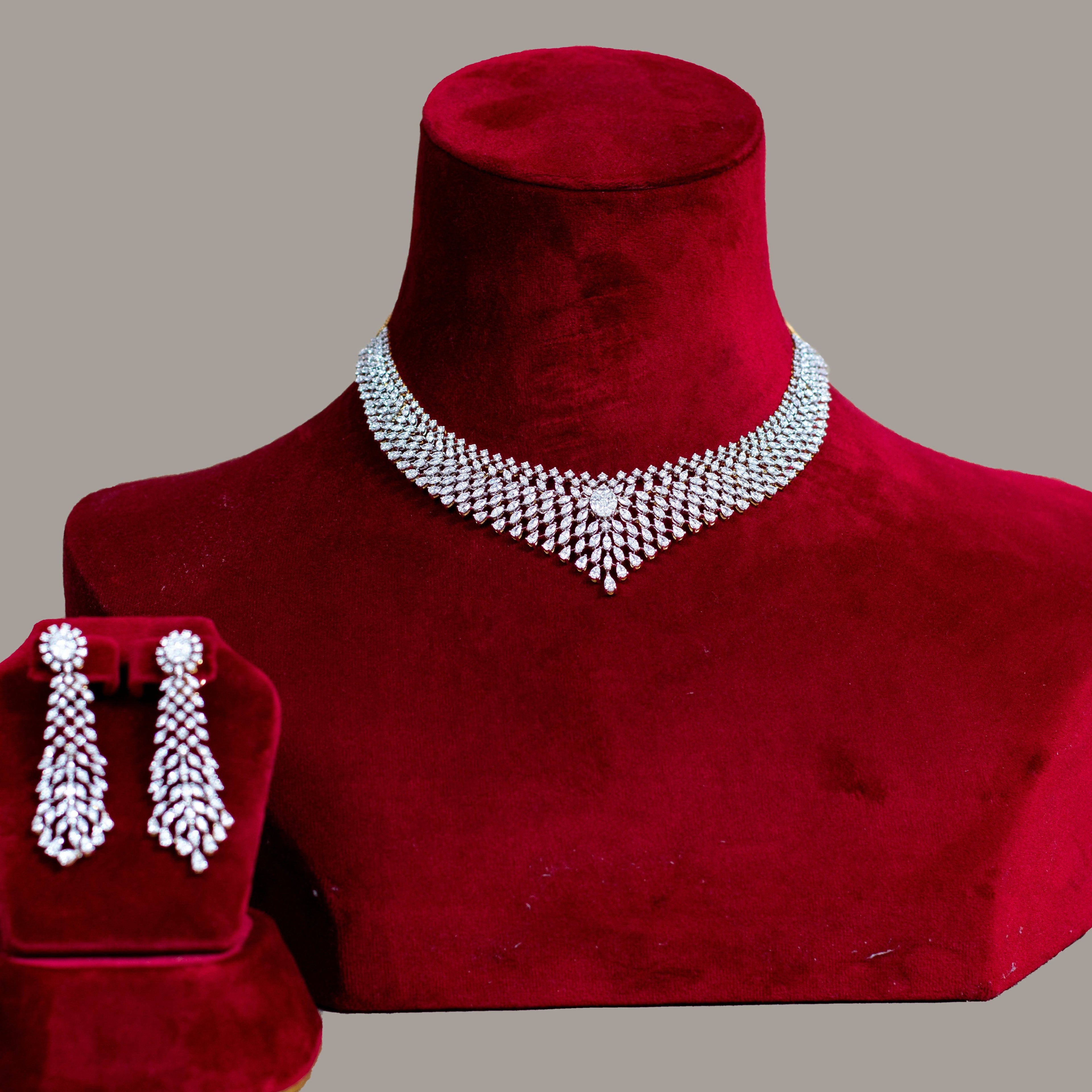 Anchita Diamond Bridal Necklace