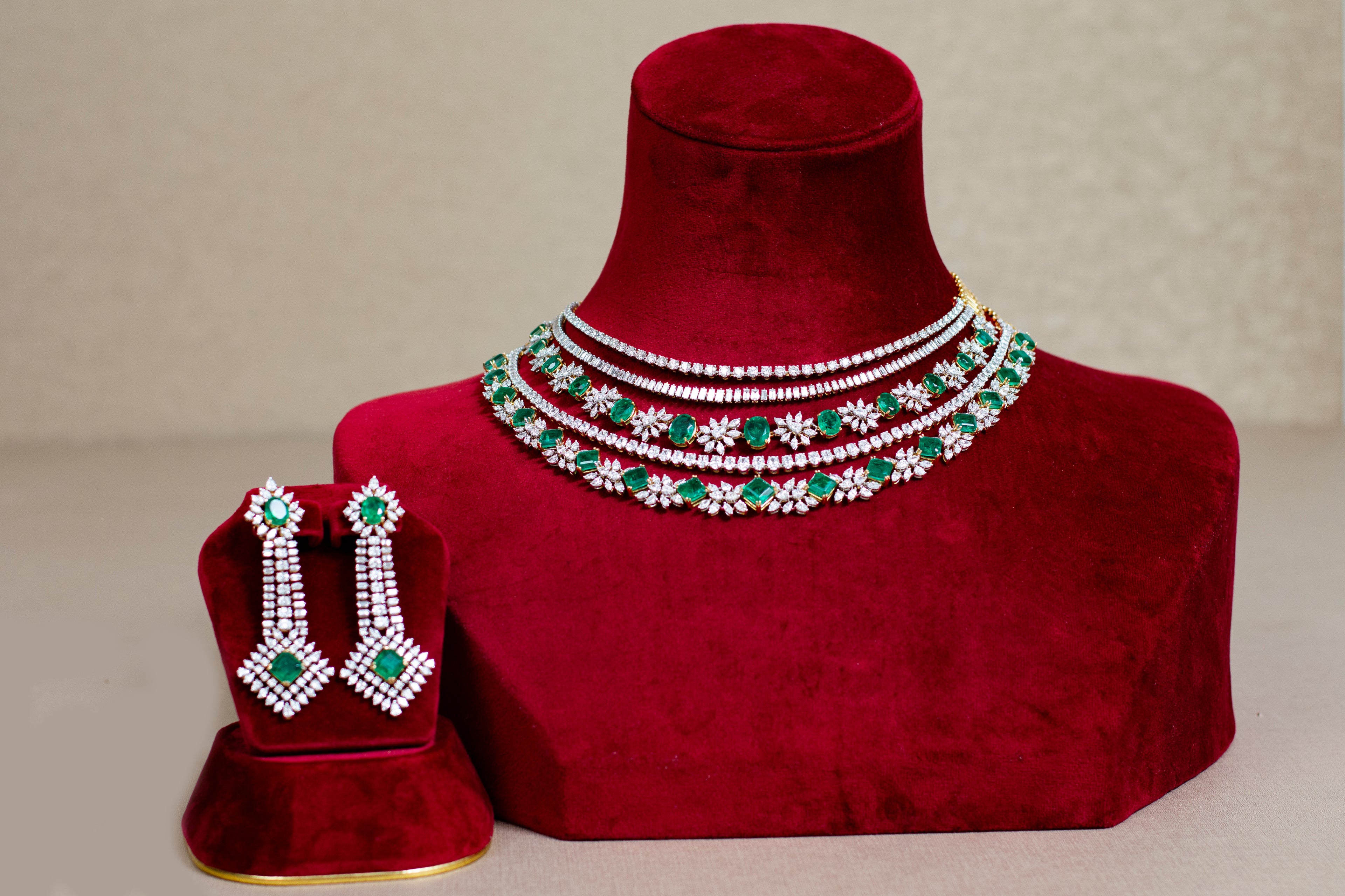 Jaanki Diamond Bridal Necklace