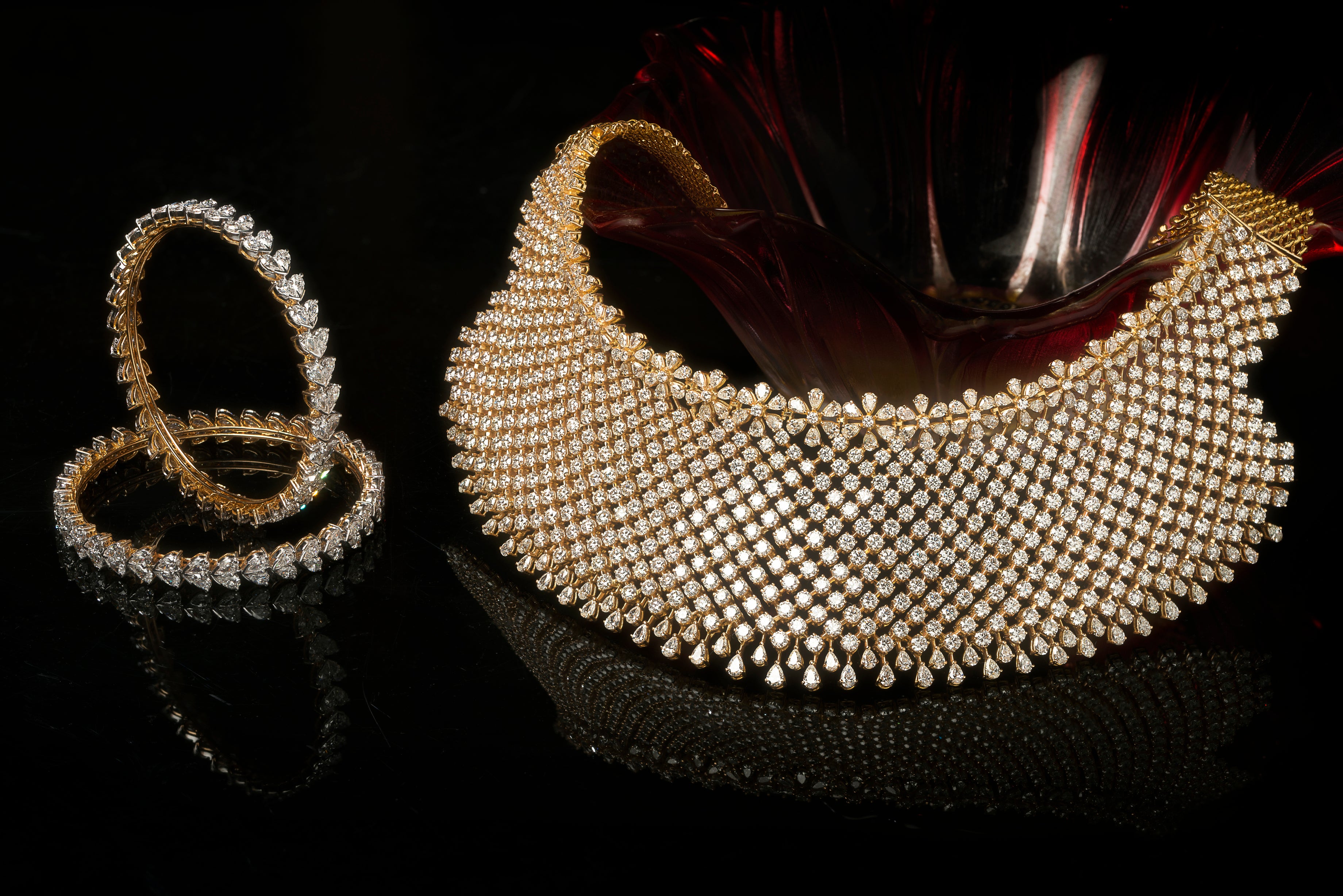 Hansa Diamond Bridal Necklace