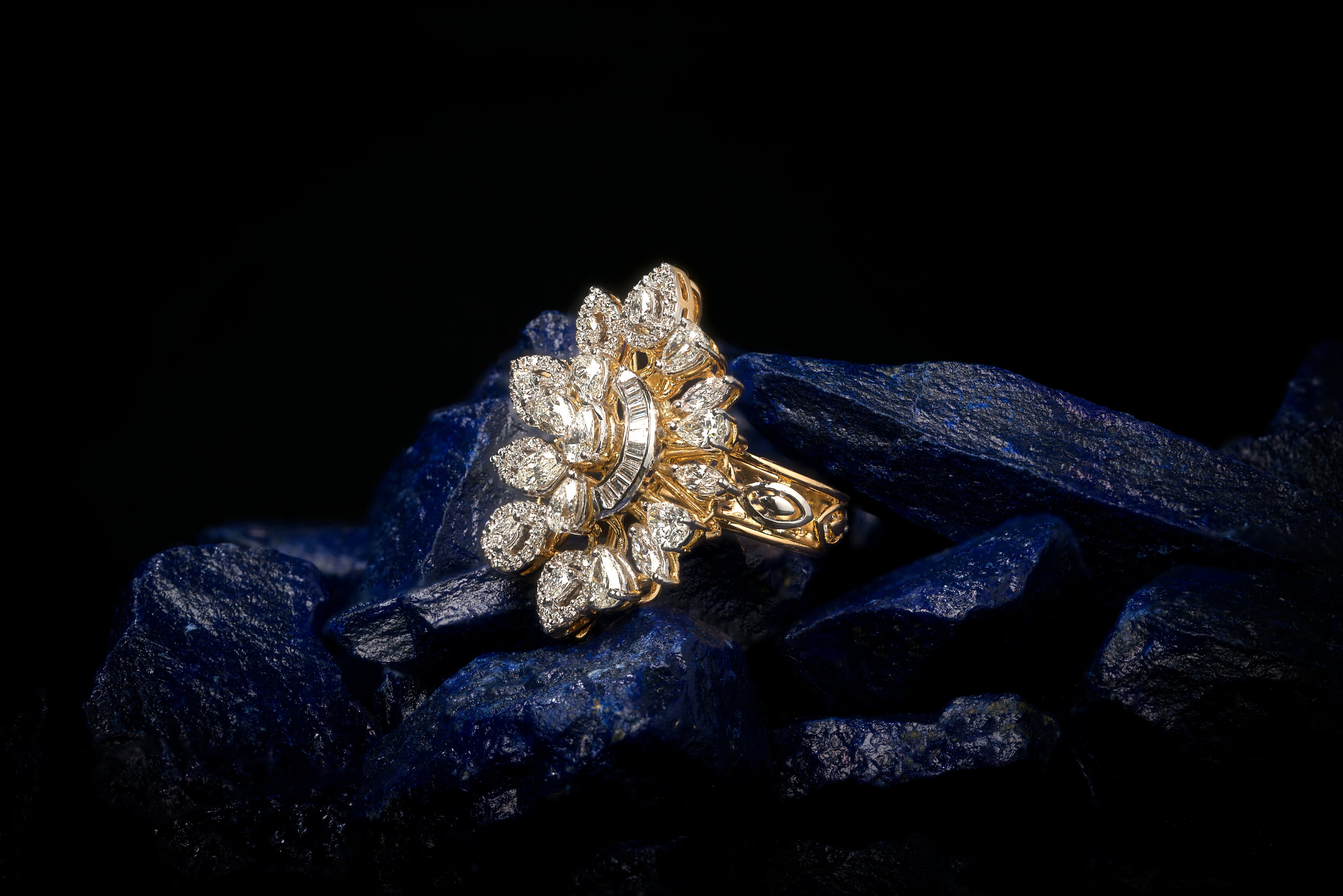 Mudra Diamond Bridal Ring