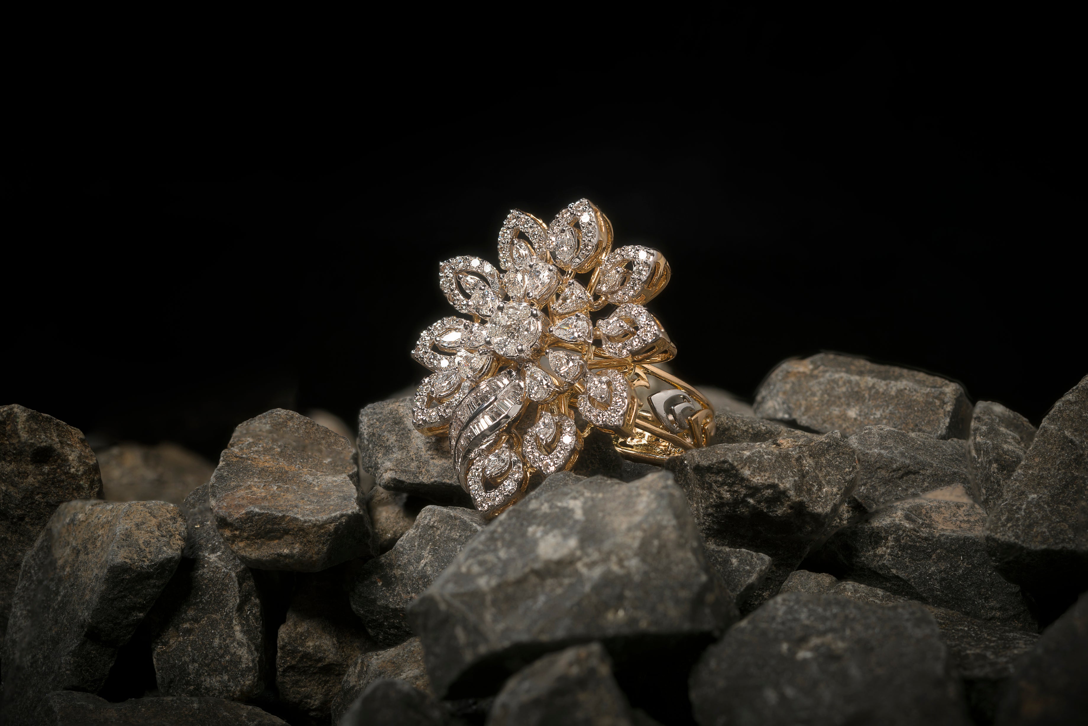 Mukta Diamond Bridal Ring