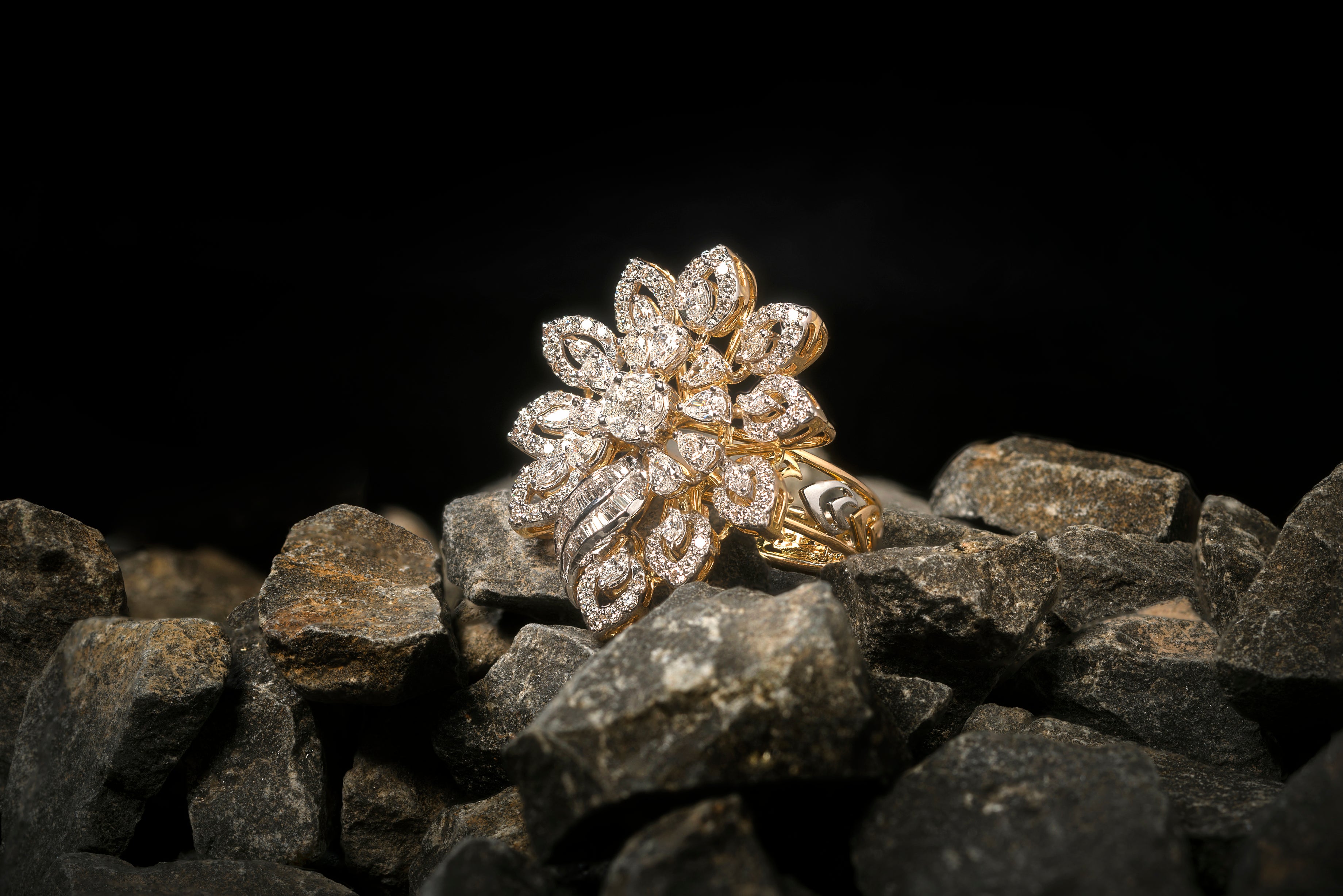 Mukta Diamond Bridal Ring